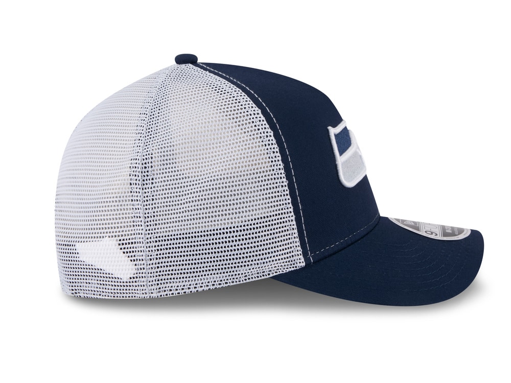 New Era Seattle Seahawks Official Team Color Edition 9Forty M Crown A Frame Trucker Snapback Hat