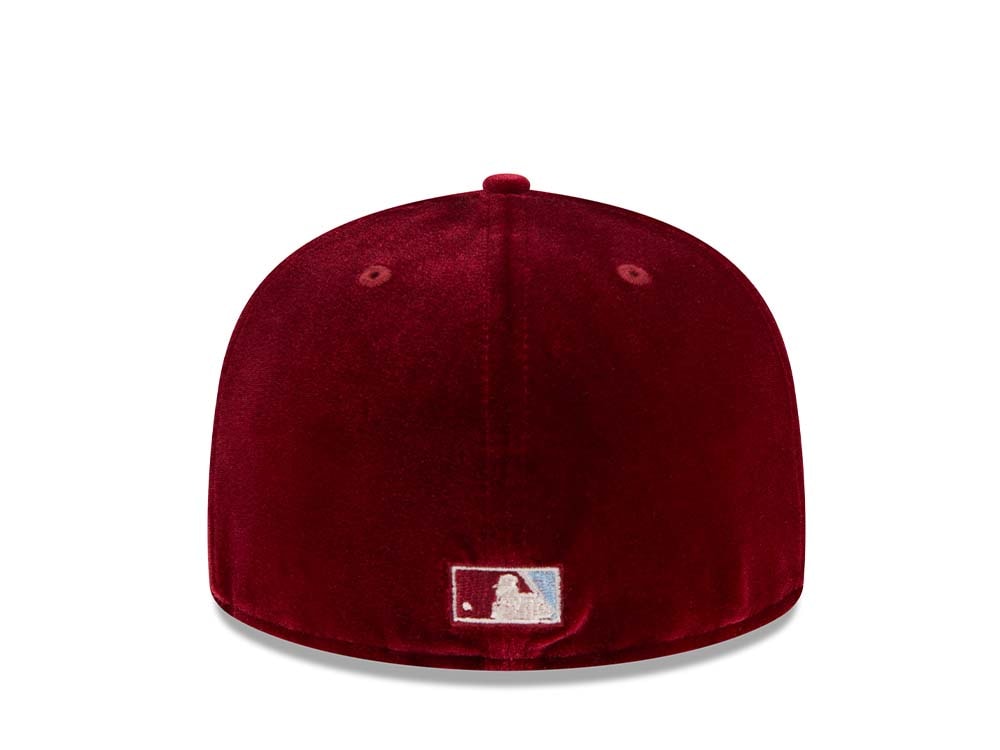 New Era Philadelphia Phillies World Series 1980 Velvet 59Fifty Fitted Hat