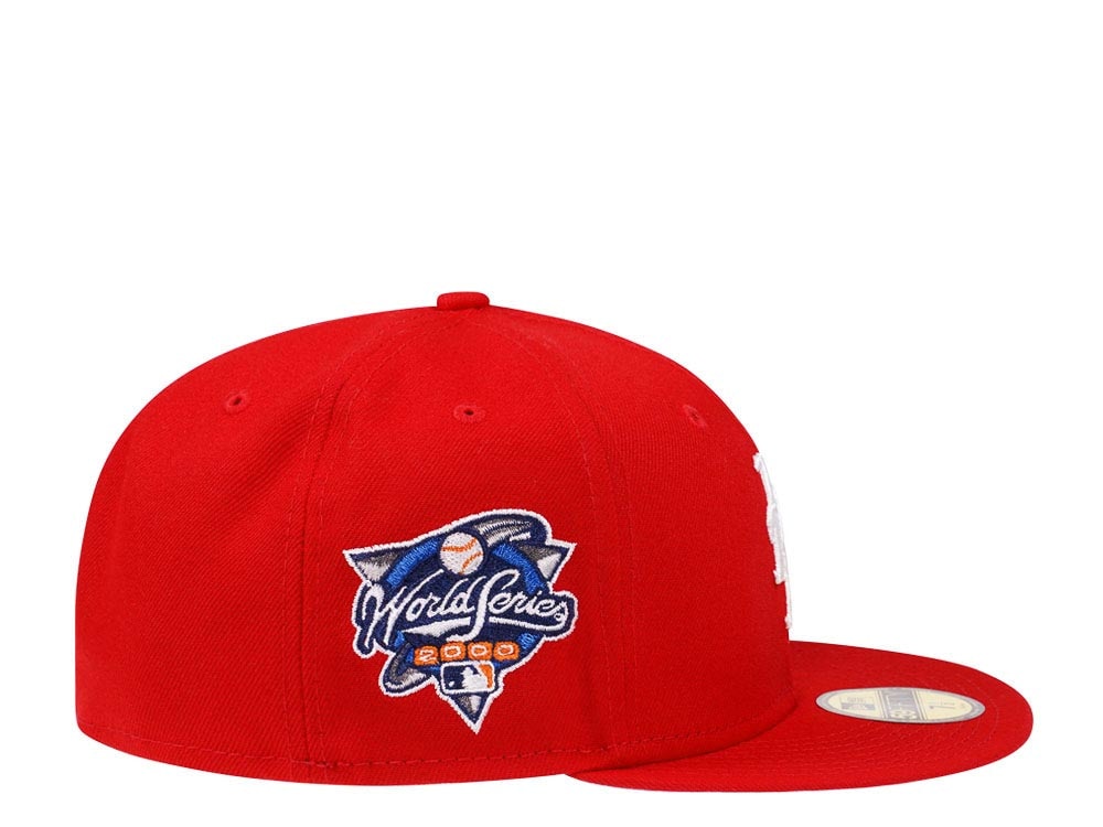 New Era New York Mets World Series 2000 Red Glacier Blue Edition 59Fifty Fitted Hat