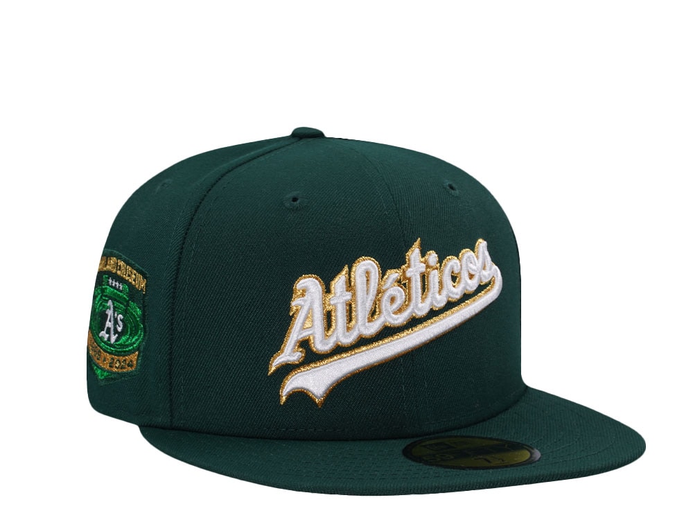 New Era Oakland Athletics Stadium Dark Green Prime Edition 59Fifty Fitted Hat