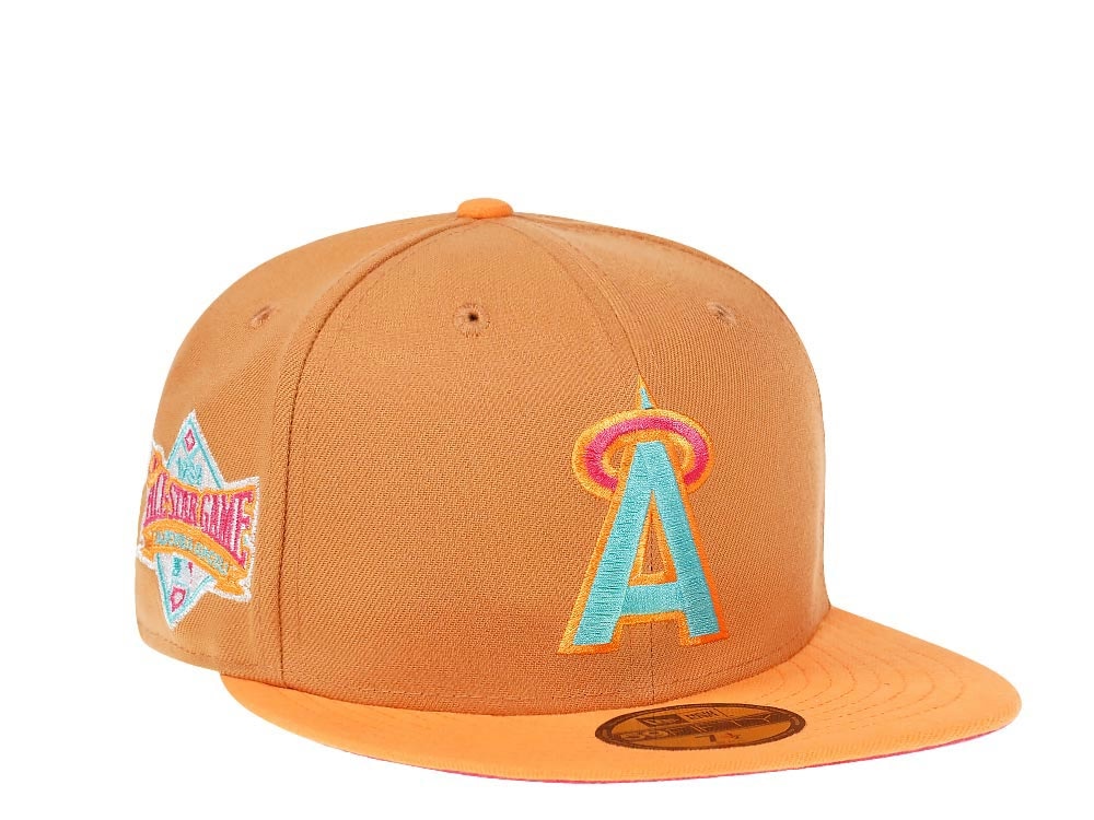 New Era California Angels All Star Game 1989 Metallic Iris Two Tone Edition 59Fifty Fitted Hat
