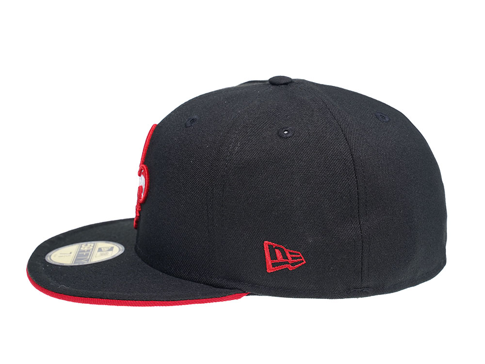 New Era New Orleans Pelicans Red and Grey Edition 59Fifty Fitted Hat