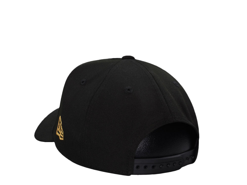 New Era San Francisco Giants 60th Anniversary Rose Black Prime Edition 9Forty A Frame Snapback Hat