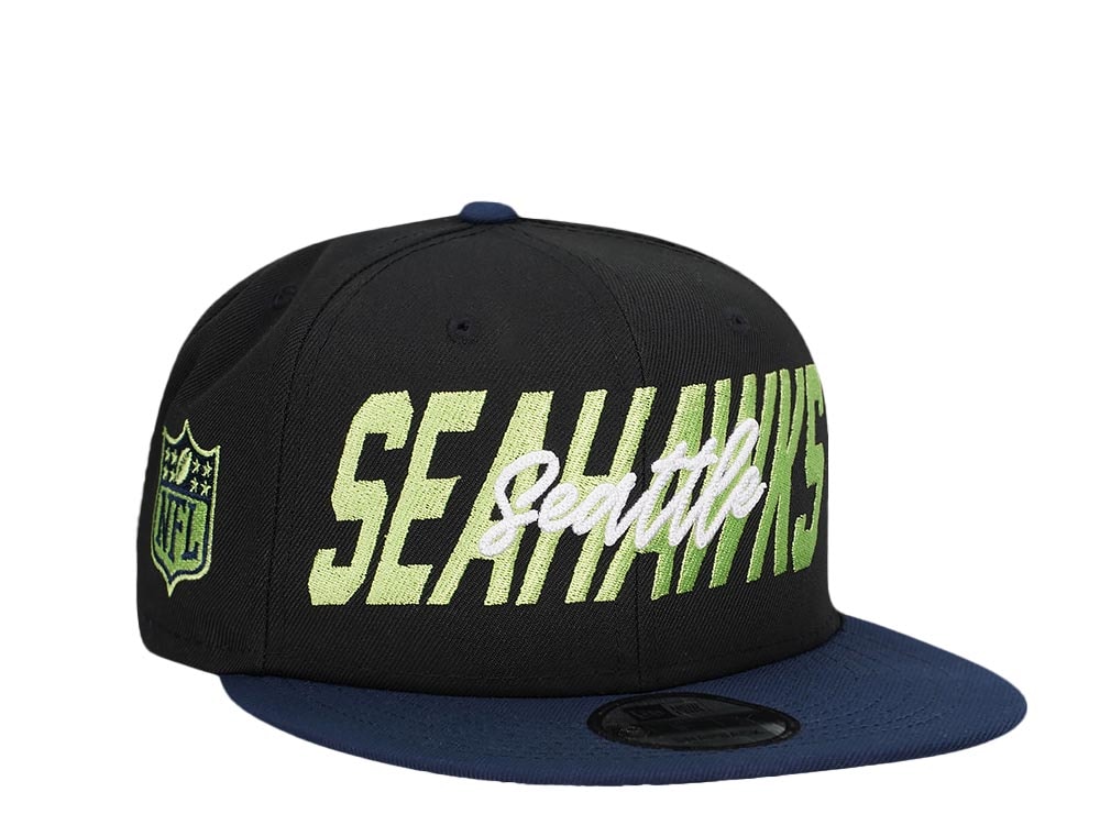 New Era Seattle Seahawks NFL Draft 22 9Fifty Snapback Hat