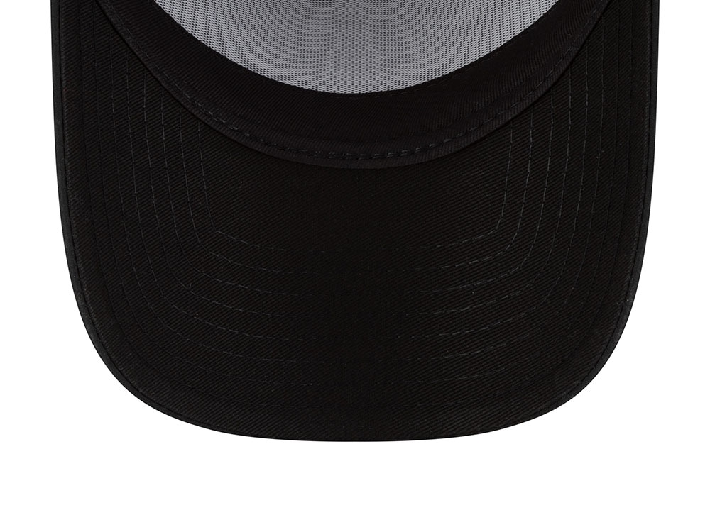 New Era AS Roma Black 9Forty A Frame Trucker Snapback Hat