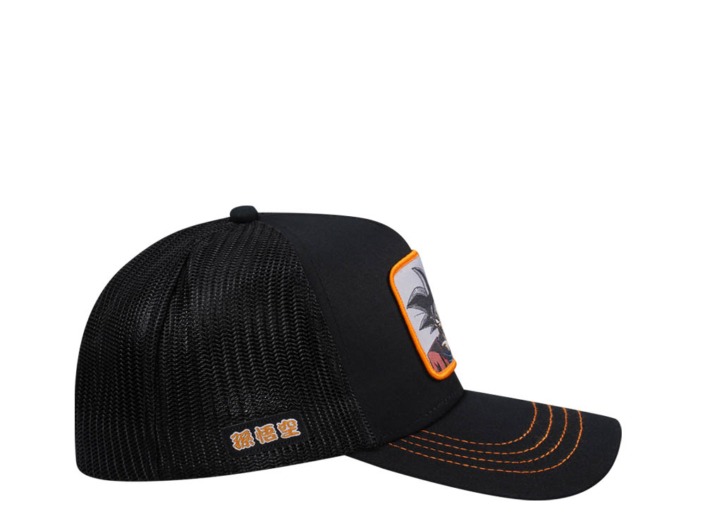 Capslab Dragon Ball Z Goku Black/Orange Trucker Snapback Hat