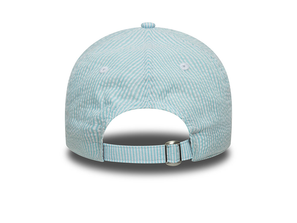 New Era Los Angeles Dodgers Seersucker Light Blue 9Twenty Strapback Hat