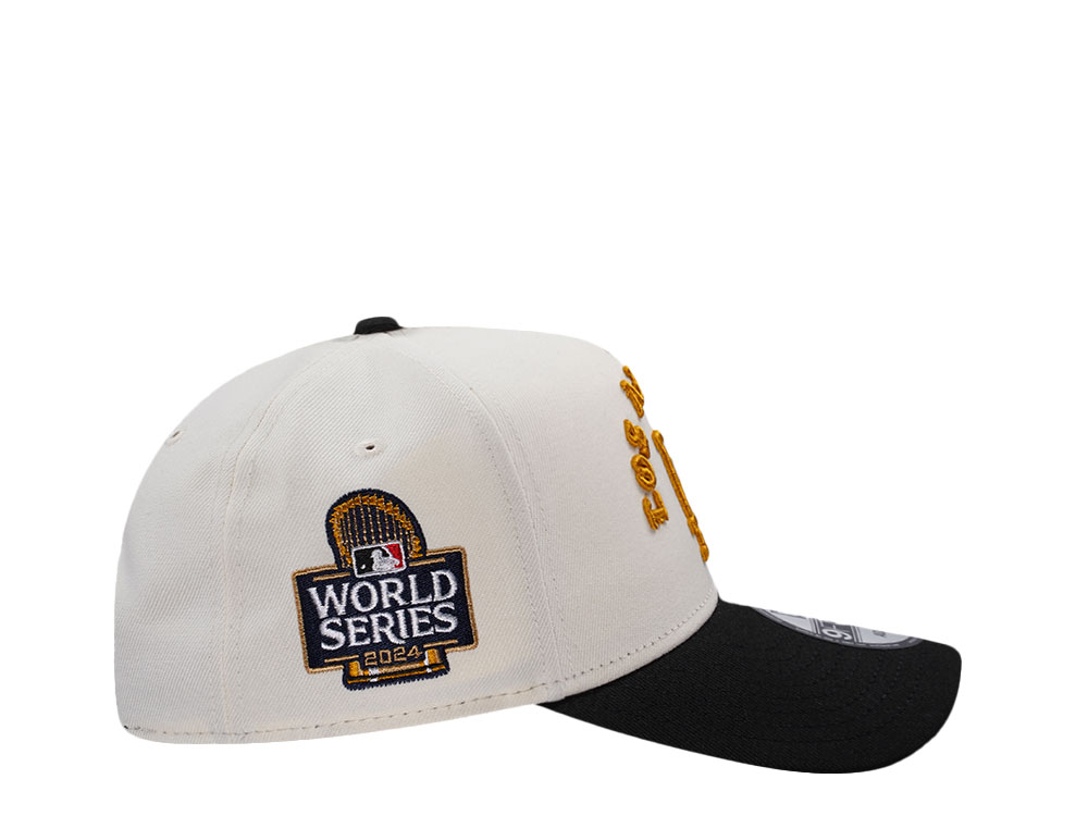 ドジャースWORLD SERIES 2024 キャップ New Era Los Angeles Dodgers World Series 2024 Chrome Two Tone