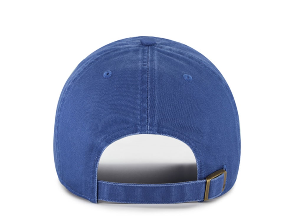 47 Brand Boston Red Sox Timber Blue Edition Clean Up Strapback Hat