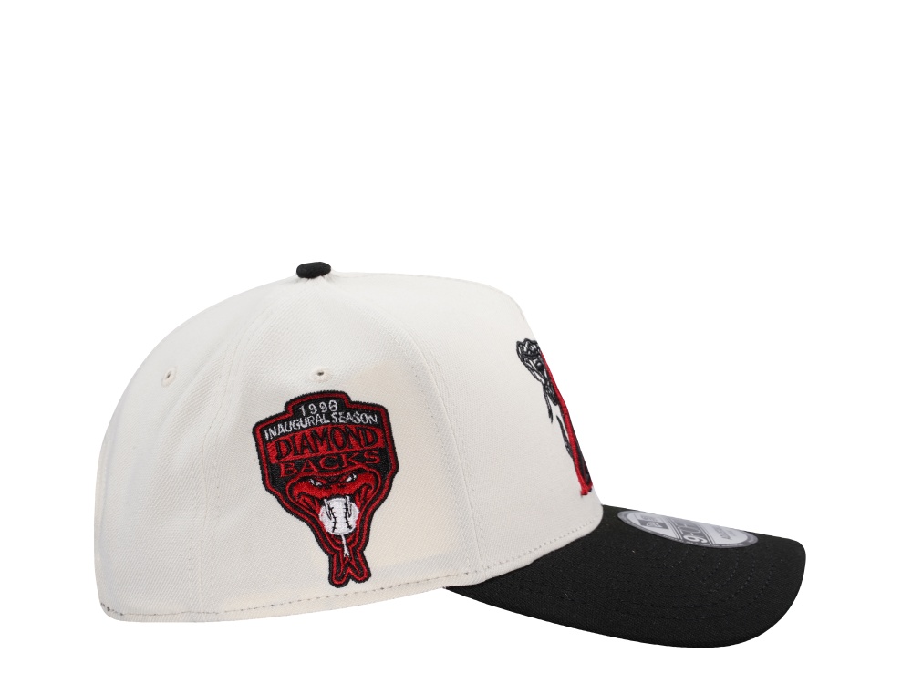 New Era Arizona Diamondbacks Inaugural Season 1998 Metallic Chrome Two Tone Edition 9Forty A Frame Snapback Hat