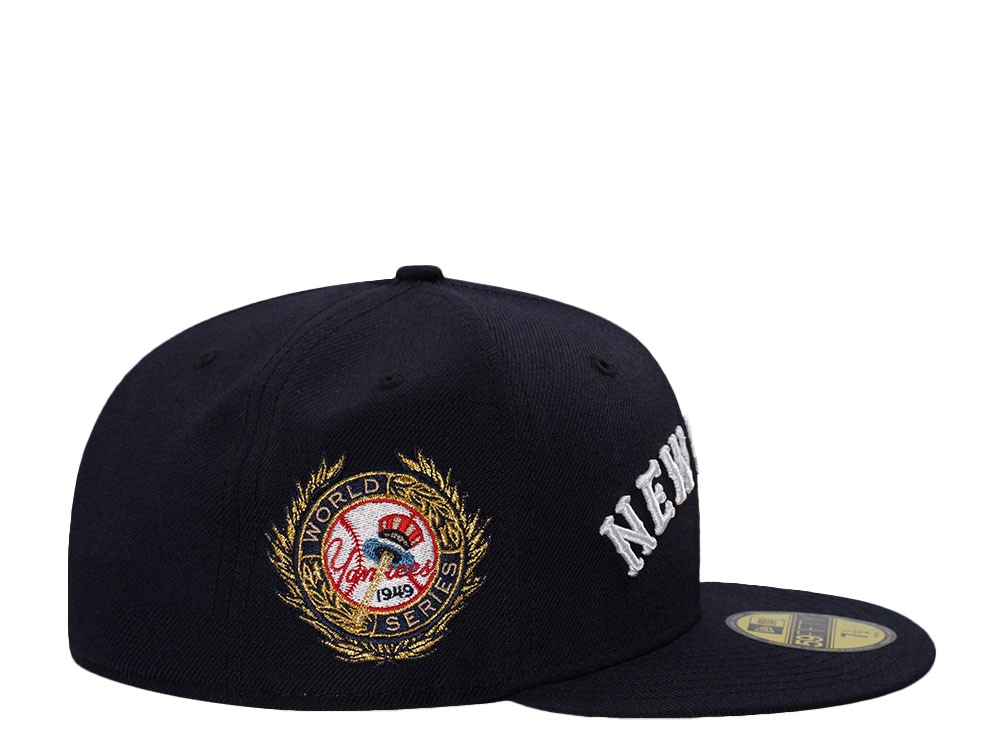 New Era New York Yankees World Series 1949 Navy Prime Wool Edition 59Fifty Fitted Hat