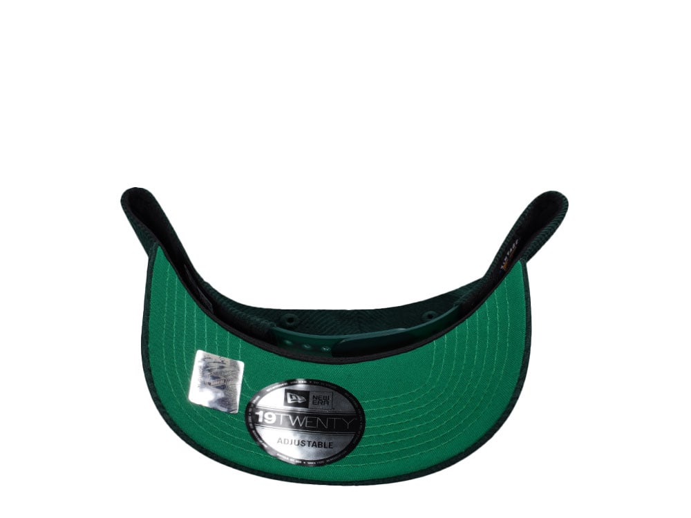 New Era Hartford Whalers 10th Anniversary Dark Green Corduroy Edition 19Twenty Snapback Hat
