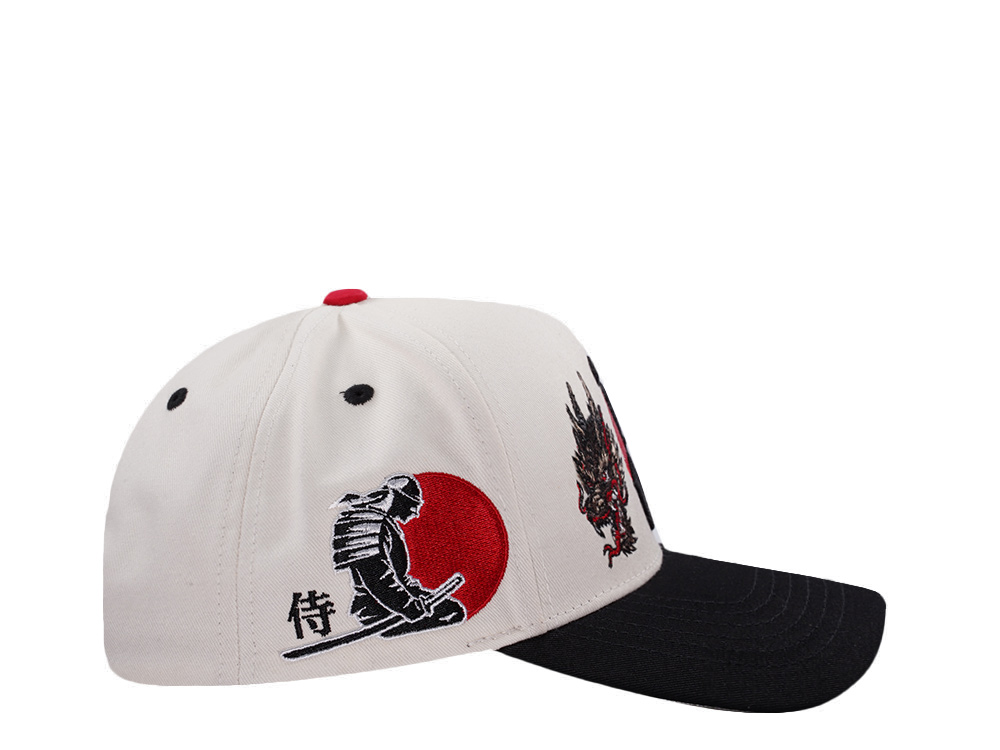 Parallel Union Japan Dragon Samurai Chrome Two Tone Edition Snapback Hat