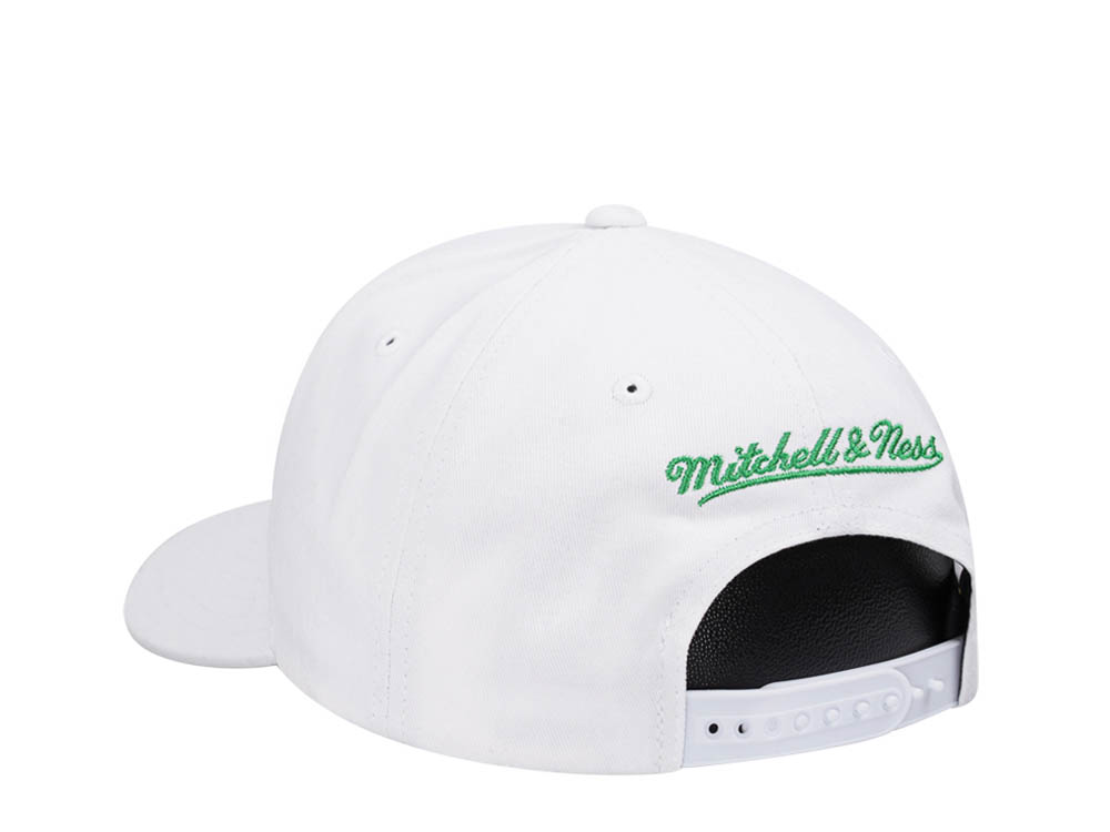 Mitchell & Ness Milwaukee Bucks All in Pro White Snapback Hat