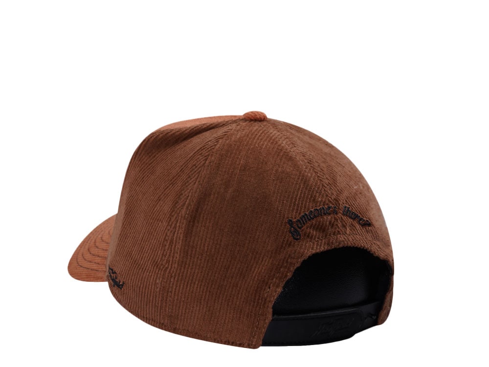 Hatfield Bull Corduroy Brown Snapback Hat