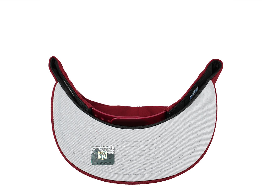 New Era Philadelphia Eagles Red Throwback Edition 9Fifty Snapback Hat