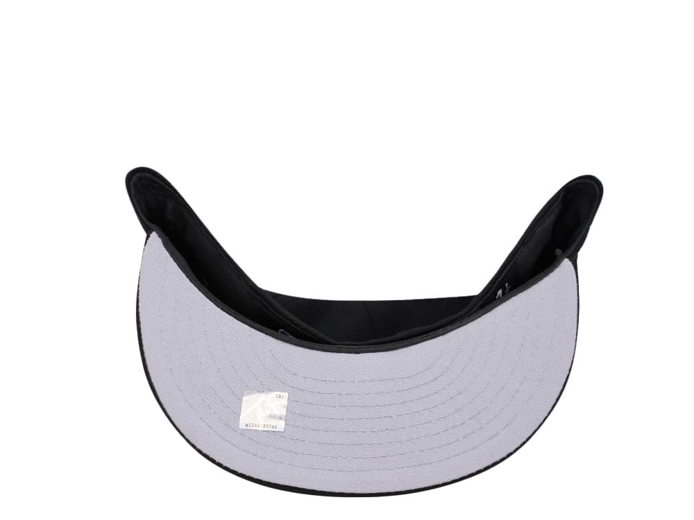 New Era Brooklyn Nets Black Bridge Classic Edition 59Fifty Fitted Hat