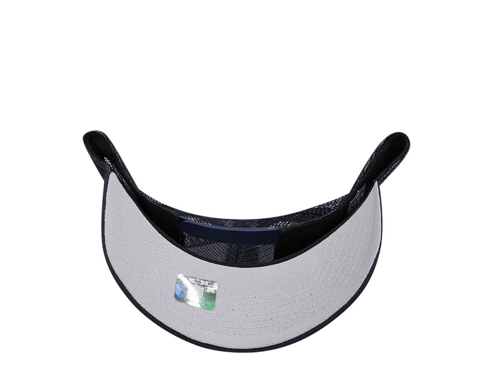 New Era Seattle Seahawks Navy 9Forty A Frame Trucker Snapback Hat