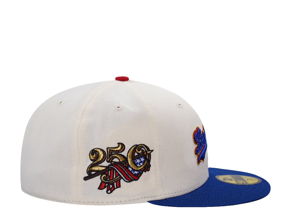 New Era Los Angeles Dodgers 250th Anniversary Chrome Two Tone Edition 59Fifty Fitted Hat