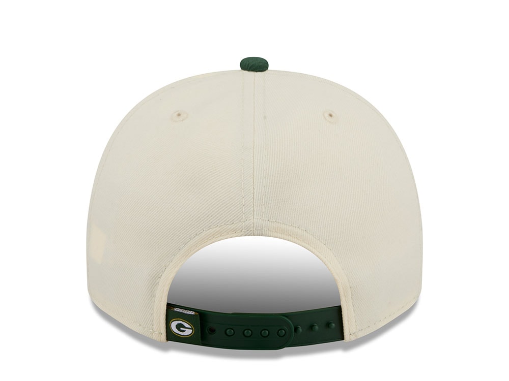 New Era Green Bay Packers Classic Logo Two Tone Edition 9Fifty A Frame Snapback Hat