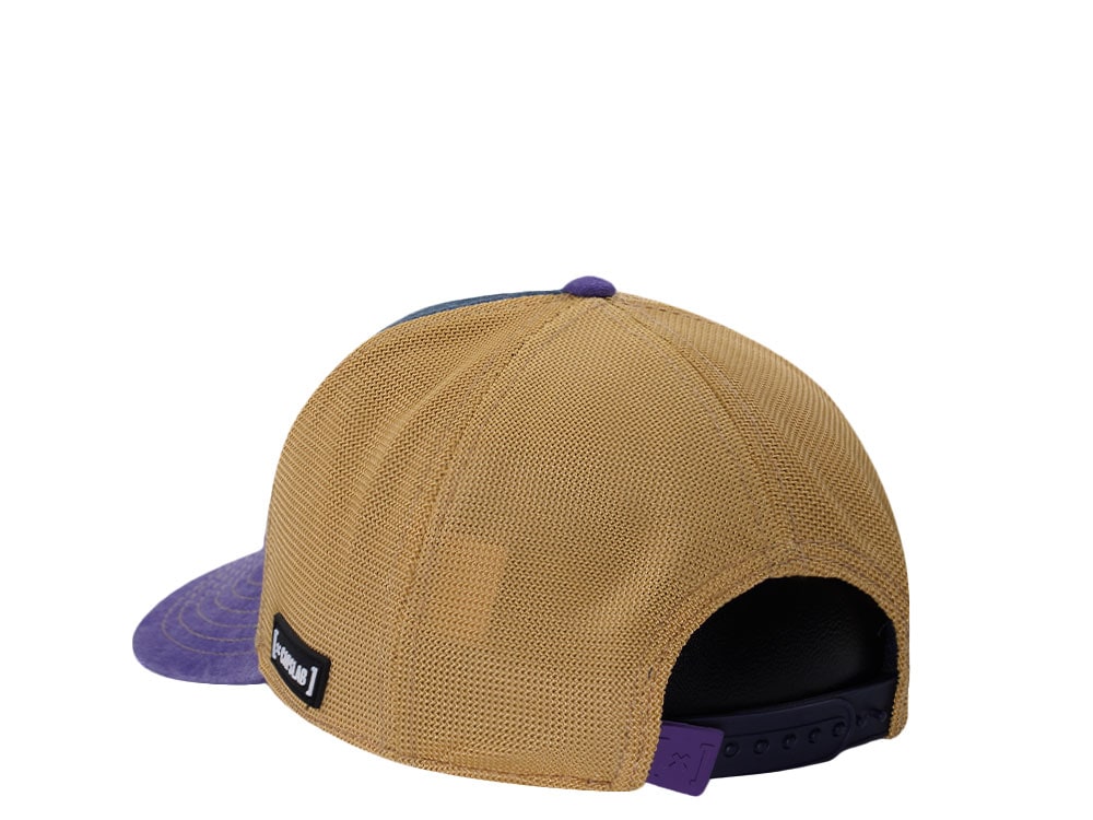 Capslab Tom and Jerry Distressed Navy Trucker Snapback Hat