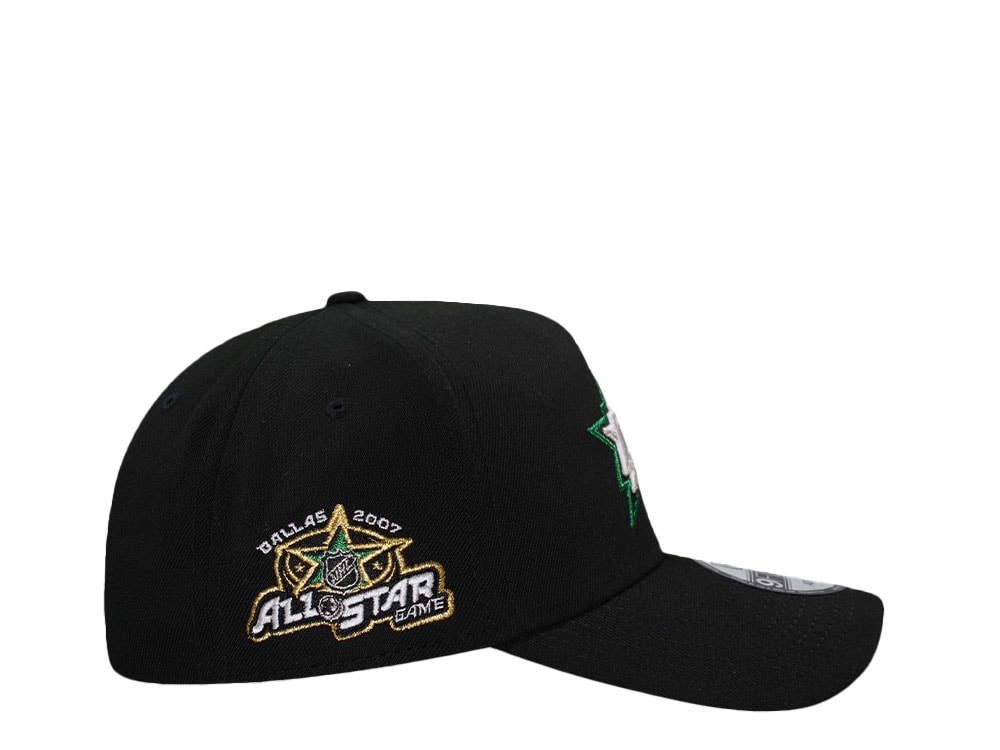 New Era Dallas Stars All Star Game 2007 Black Edition  9Forty A Frame Snapback Hat