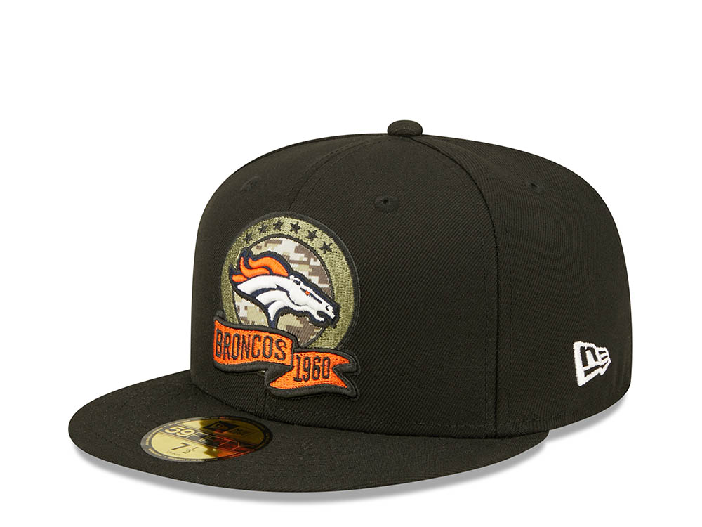 New Era Denver Broncos Salute to Service 2022 Fitted 59Fifty Hat