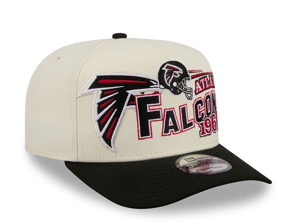 New Era Atlanta Falcons 1966 Classic Chrome Edition 9Fifty A Frame Snapback Hat