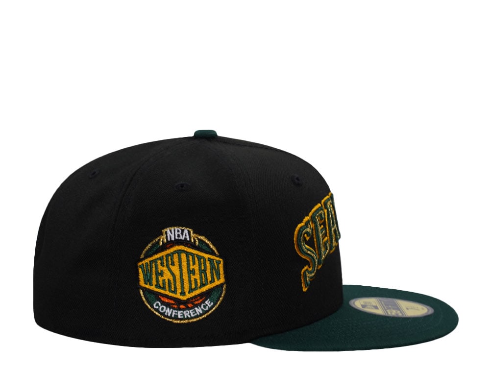 New Era Seattle Supersonics Western Conference Two Tone Edition 59Fifty Fitted Hat