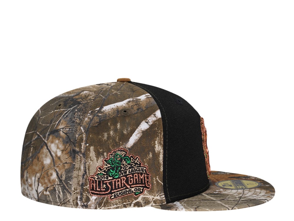 New Era Eugene Emeralds All Star Game 2014 Real Tree Outdoor Two Tone Edition 59Fifty Fitted Hat