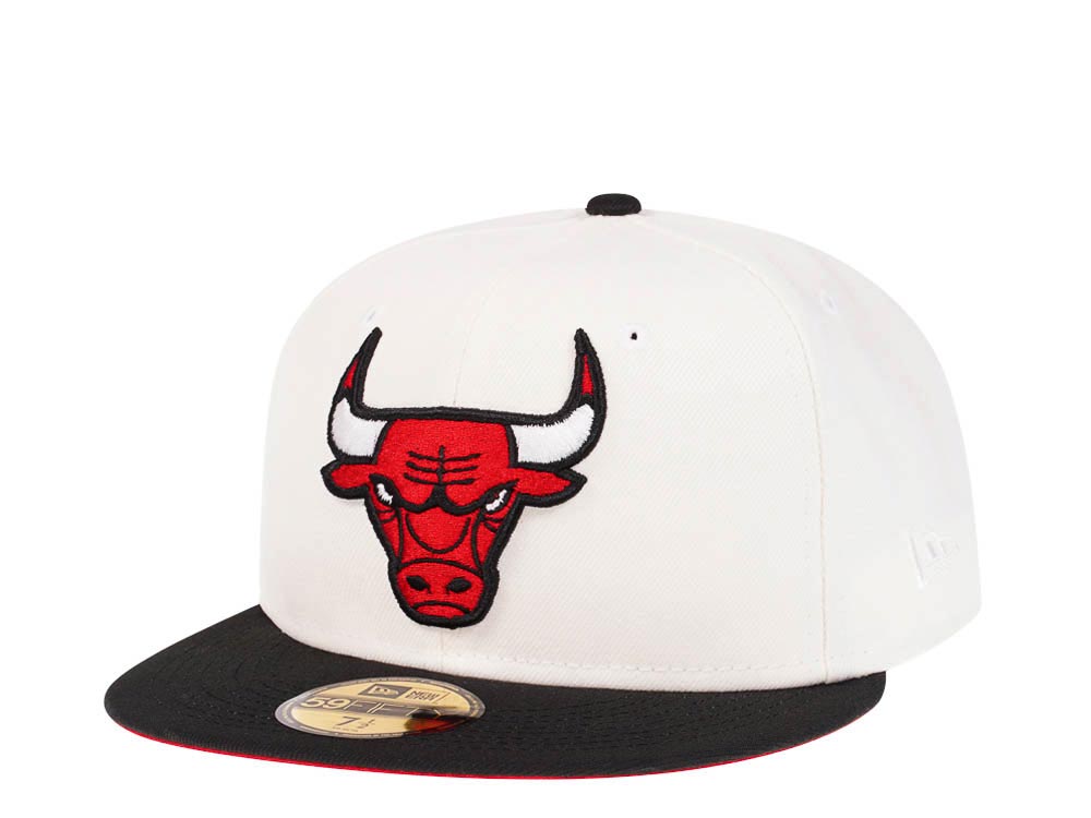 New Era Chicago Bulls Creme Two Tone Edition 59Fifty Fitted Hat