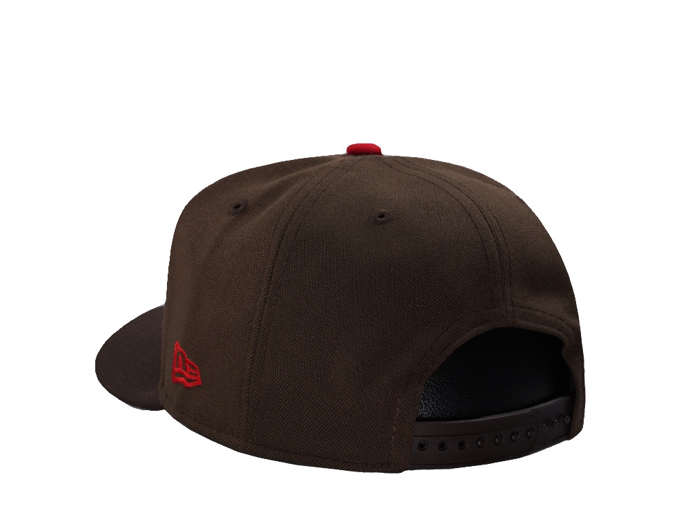 New Era Houston Astros 40th Anniversary Walnut Two Tone Edition 9Fifty A Frame Snapback Hat