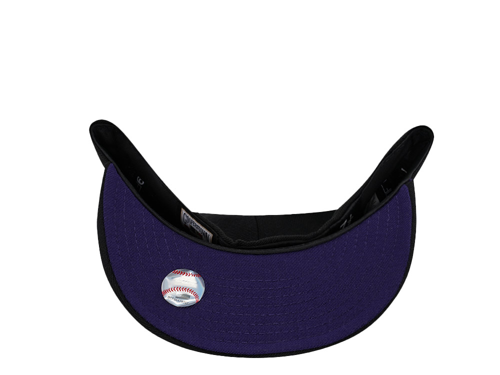New Era Arizona Diamondbacks World Series 2001 Black and Purple Edition 59Fifty Fitted Hat
