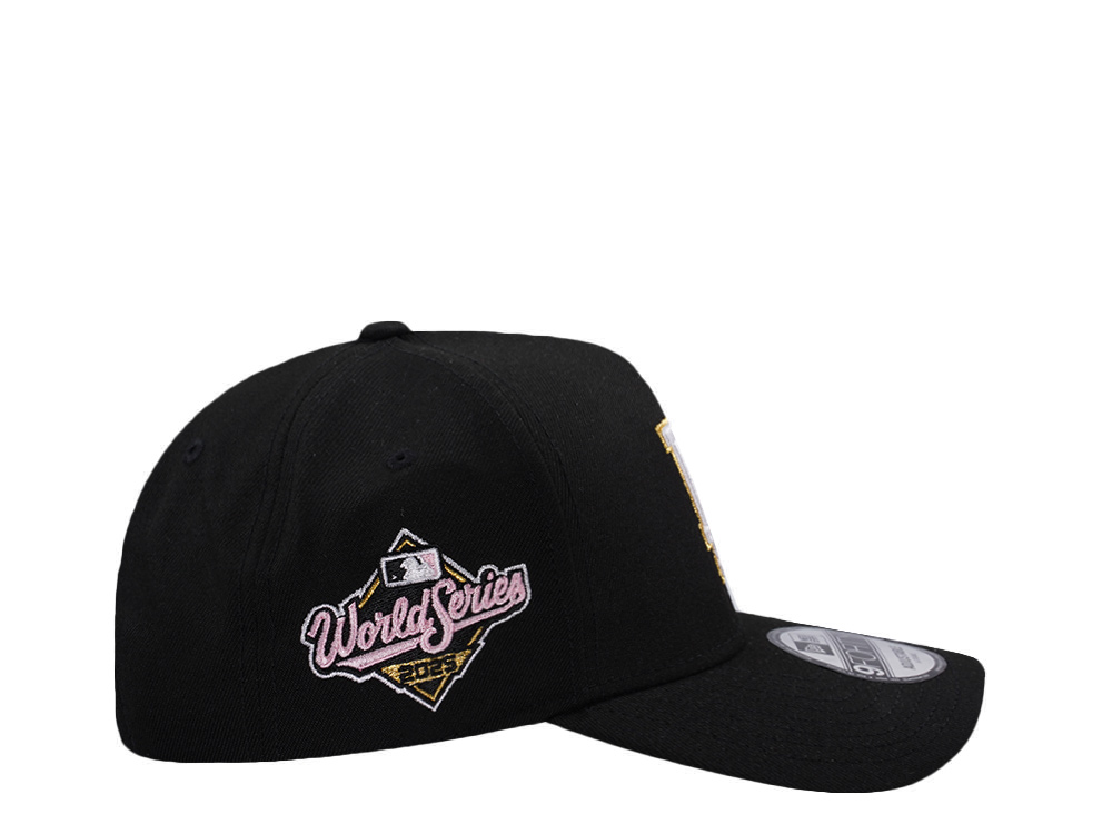 New Era Los Angeles Dodgers World Series 2025 Black Prime Edition 9Forty A Frame Snapback Hat