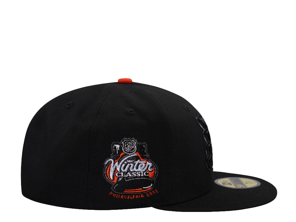 New Era Philadelphia Flyers Winter Classic 2012 Black Prime Edition 59Fifty Fitted Hat