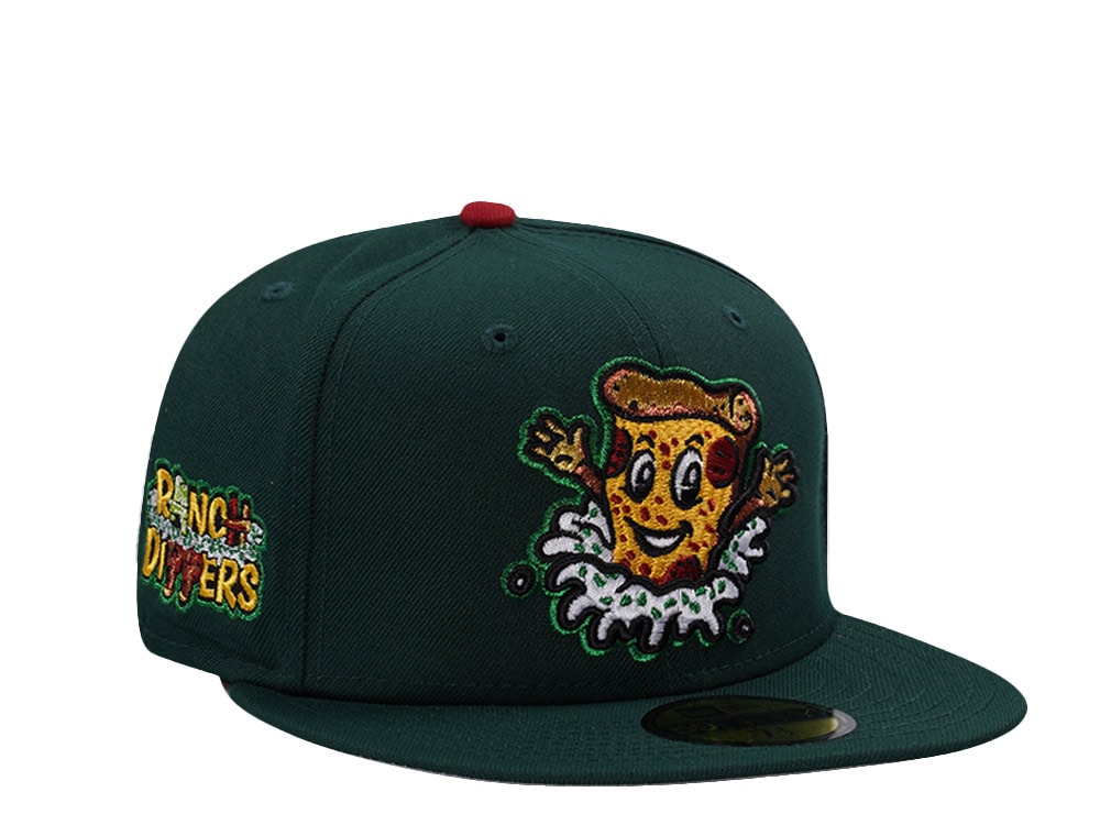 New Era Tulsa Drillers Dark Green Prime Edition 59Fifty Fitted Hat