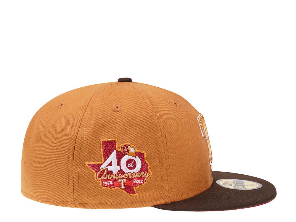 New Era Texas Rangers 40th Anniversary Golden Glove Two Tone