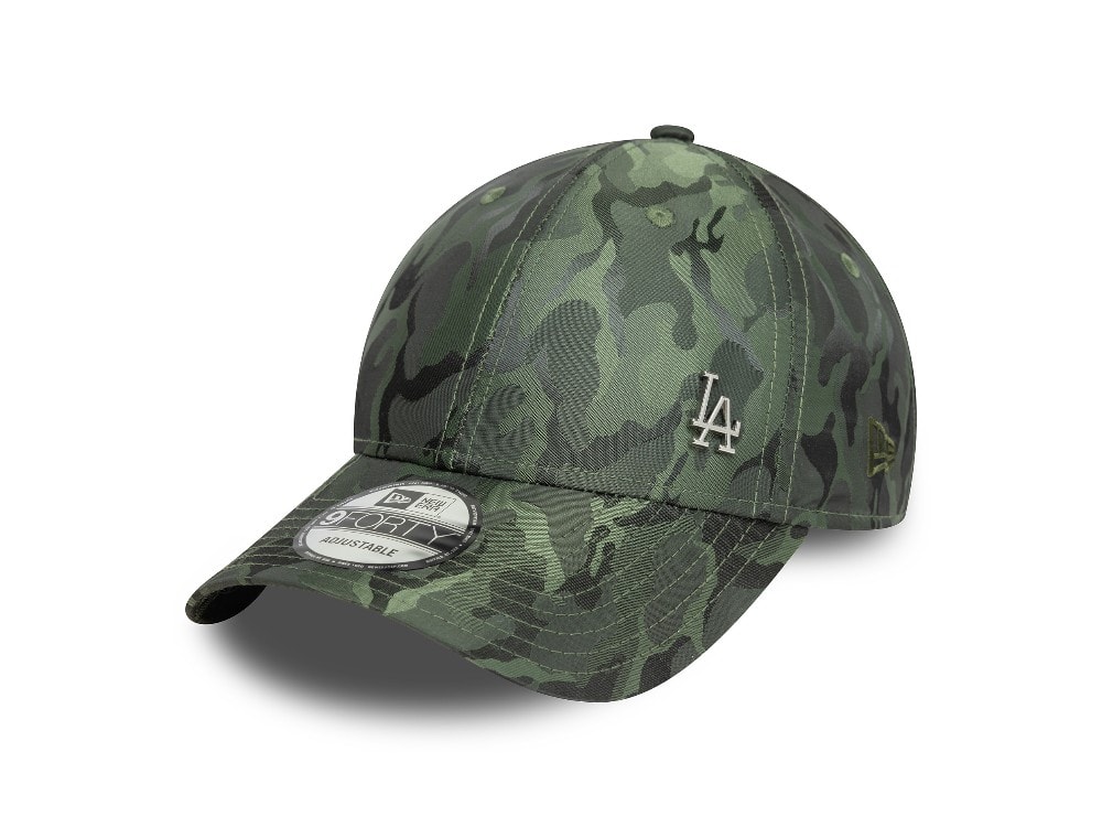 New Era Los Angeles Dodgers Flawless Pin Camouflage 9Forty Strapback Hat