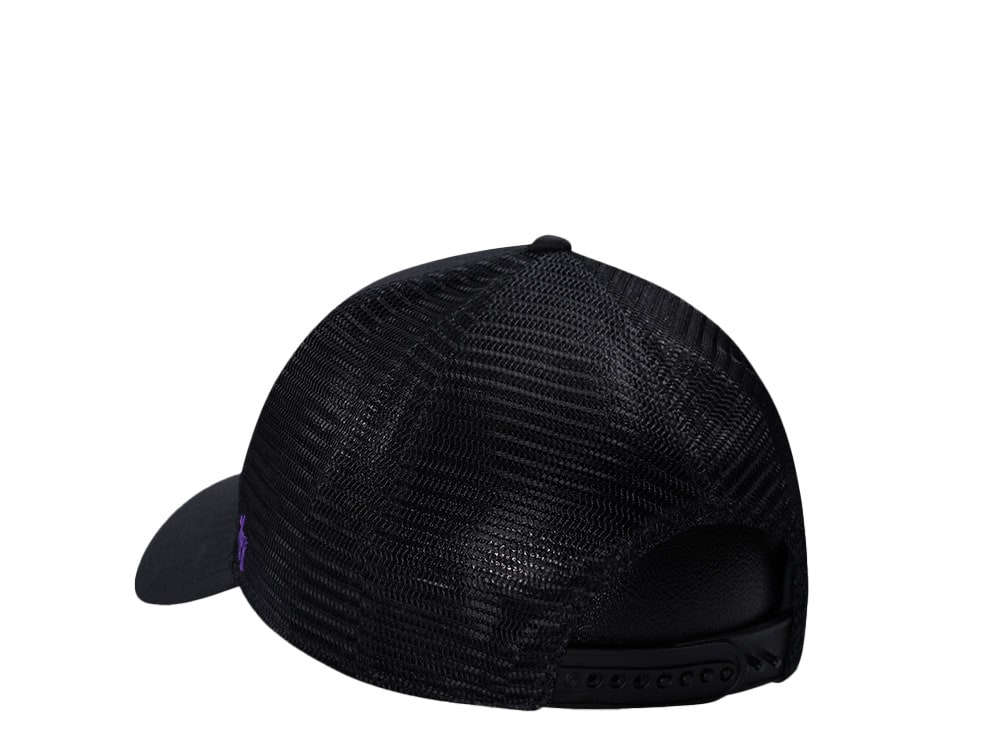 47Brand Los Angeles Dodgers Black MVP Trucker Snapback Hat