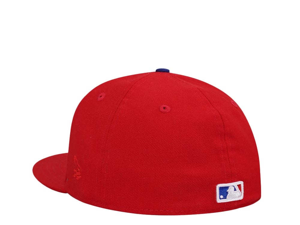 New Era Philadelphia Phillies Red Script Classic Edition 59Fifty Fitted Hat