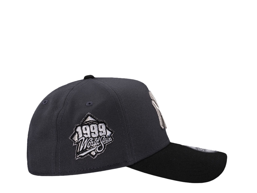 New Era New York Yankees World Series 1999 Tarmac Two Tone Edition 9Forty A Frame Snapback Hat