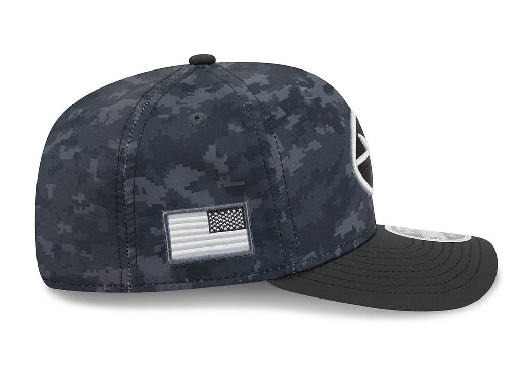 New Era New York Jets NFL Salute to Service 2026 Digi Camo Black 9Seventy Stretch Snapback Hat
