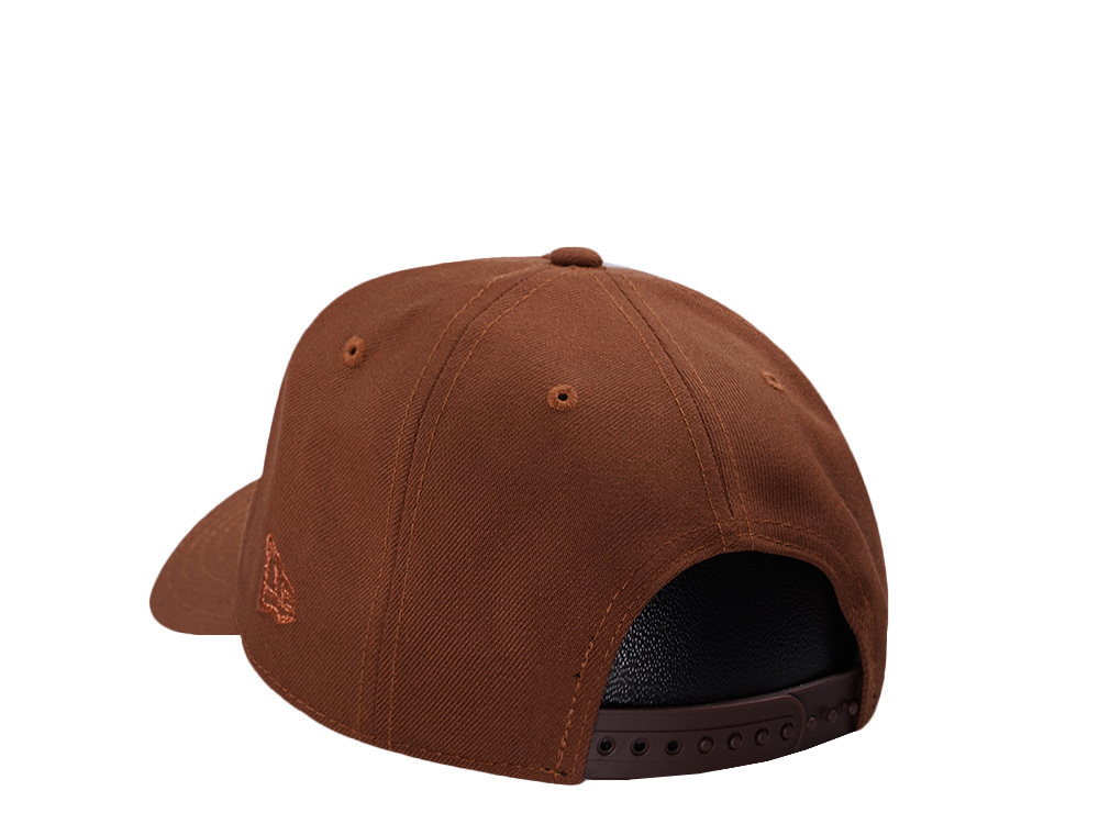 New Era Los Angeles Dodgers World Series Champions 2025 Tiramisu Prime Edition 9Forty A Frame Snapback Hat
