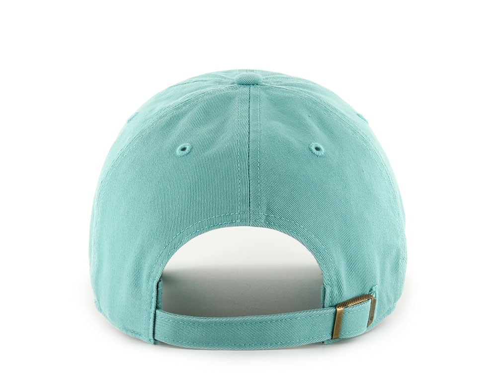 47 Brand New York Yankees Lagoon Blue Clean Up Strapback Hat