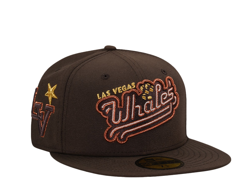 New Era Las Vegas Aviators Whales Walnut Metallic Prime Edition
