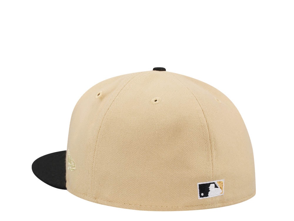 New Era Brooklyn Dodgers Ebbets Field Vegas Gold Two Tone Edition 59Fifty Fitted Hat
