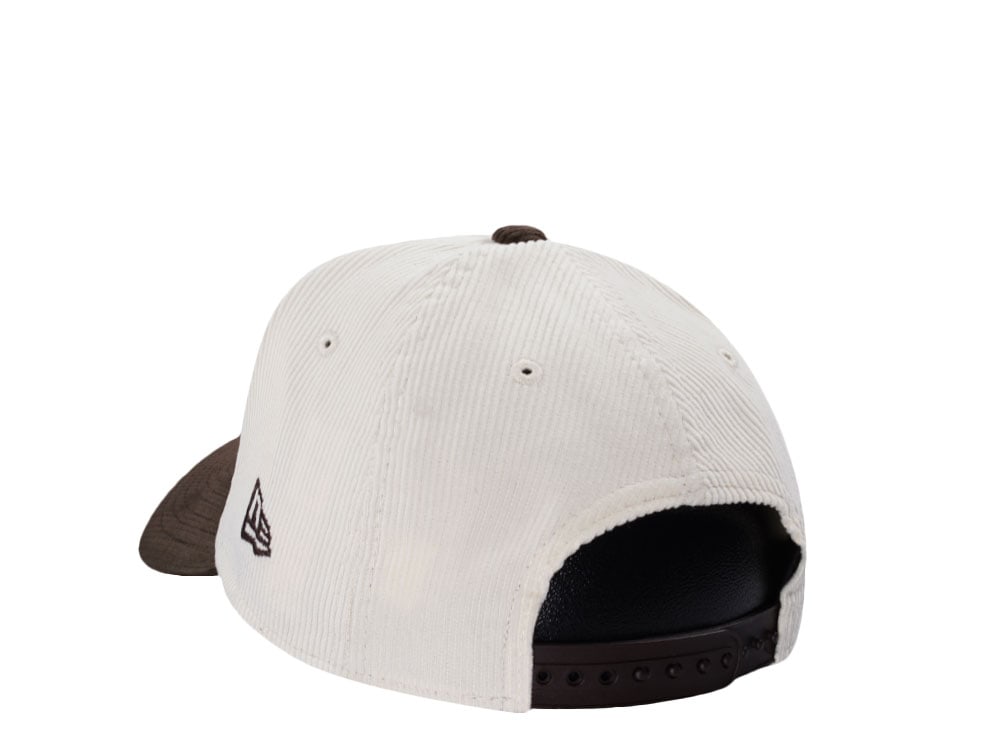 New Era Houston Astros Chrome Corduroy Prime Edition 9Forty A Frame Snapback Hat