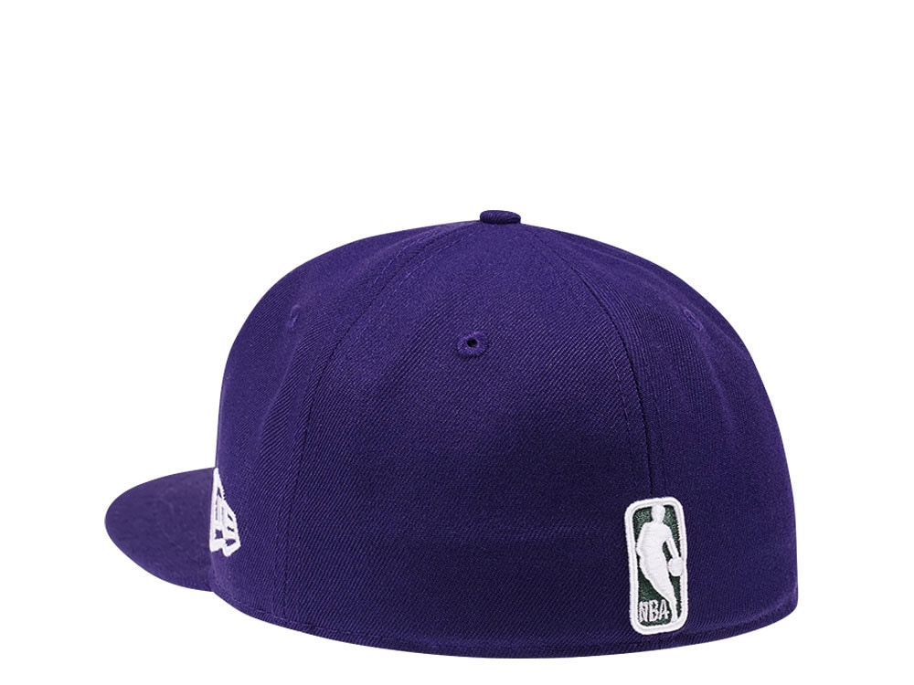 New Era Milwaukee Bucks Purple Prime Edition 59Fifty Fitted Hat