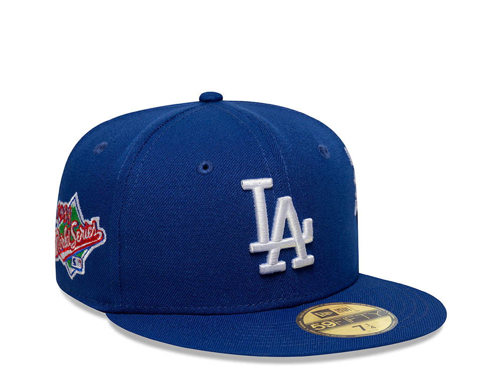 New Era Los Angeles Dodgers World Series 1988 Multi Kanji Blue Prime Edition 59Fifty Fitted Hat