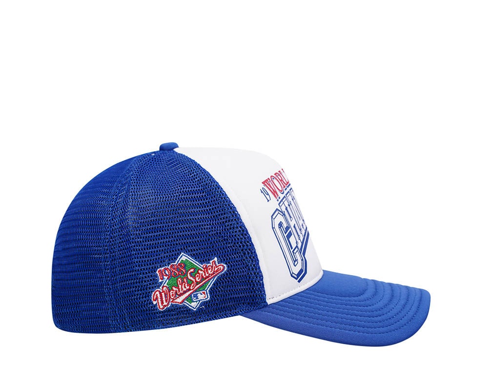 47Brand Los Angeles Dodgers BCPTN World Series Royal Foam Champ Offside Trucker Snapback Hat